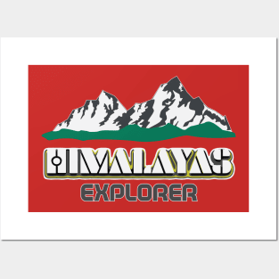 Himalayas Explorer Posters and Art